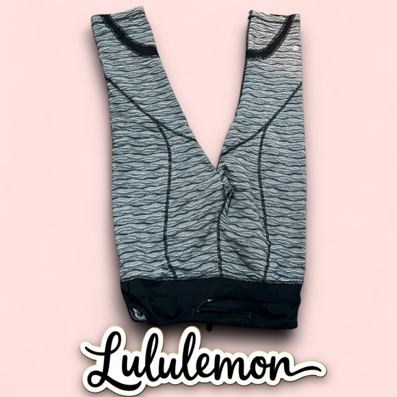 Lululemon pace rival waves crops leggings 6 - Picture 8 of 10